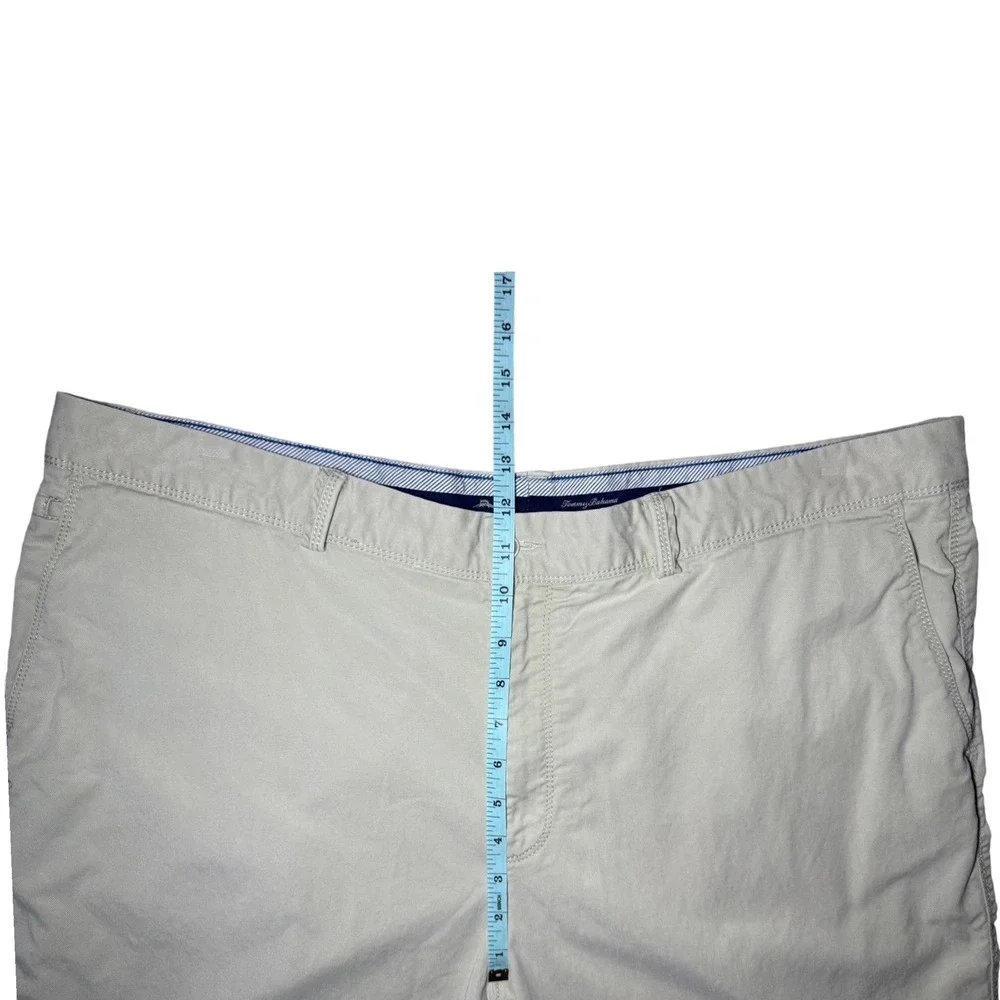 Tommy Bahama Chino Shorts Men Size 42 Tan Khaki